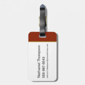 MARVIN THE MARTIAN™ Varsity Collegiate Graphic ラゲッジタグ (裏面縦)