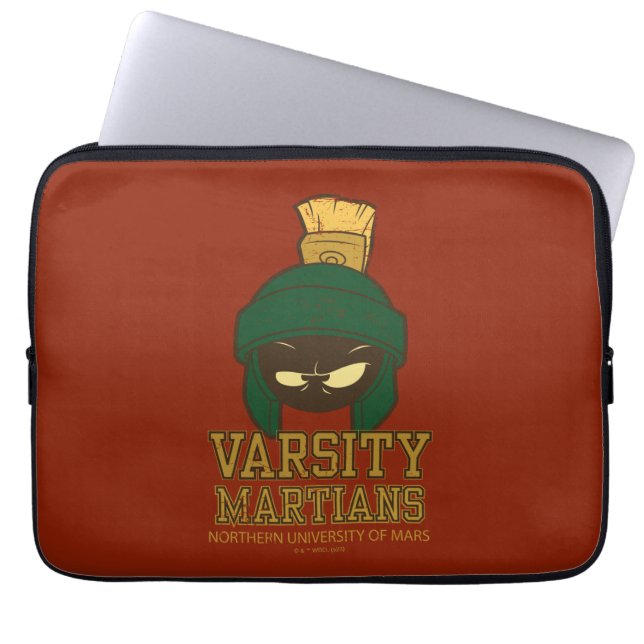 MARVIN THE MARTIAN™ Varsity Collegiate Graphic ラップトップスリーブ (正面)