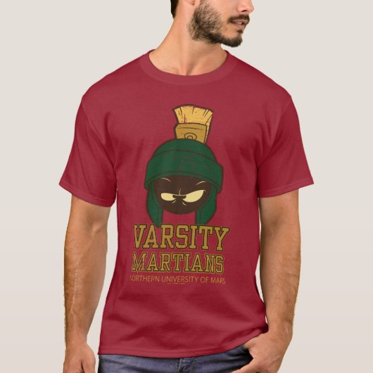 MARVIN THE MARTIAN™ Varsity Collegiate Graphic Tシャツ (正面)