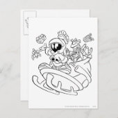 MARVIN THE MARTIAN™ with Toys ポストカード (正面/裏面)