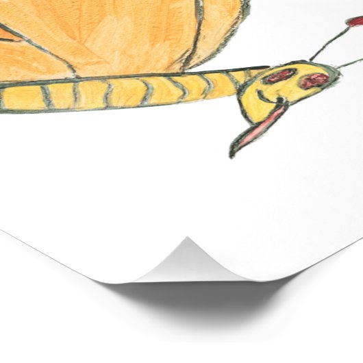 Marvin the Moth フォトプリント (角)