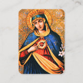 Maryのハートを見事に エンクロージャーカード (正面)