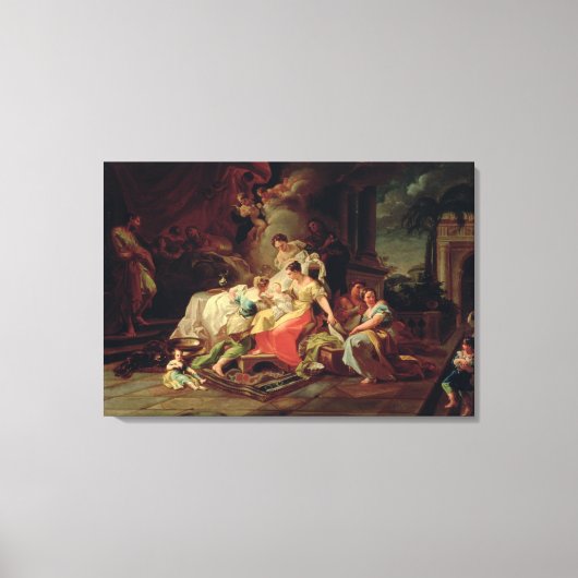 Maryの誕生, c.1753 (キャンバス上の油) キャンバスプリント (正面)