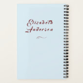 Maryハートジャーナルの完全な祈りの言葉 ノートブック (裏面)