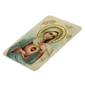 Mary冷蔵庫/CARの汚れのないハート マグネット (左側)