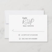 Mary -モダン Minimalst RSVP (正面)