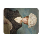 Mary 恋しく思 Hickey, 1770 (キャンバス上の油) マグネット (横)