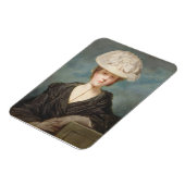 Mary 恋しく思 Hickey, 1770 (キャンバス上の油) マグネット (左側)