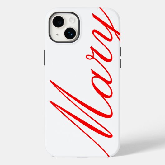Mary – 美しいiPhoneケース Case-Mate iPhoneケース (裏面)