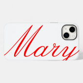 Mary – 美しいiPhoneケース Case-Mate iPhoneケース (裏面 (横))