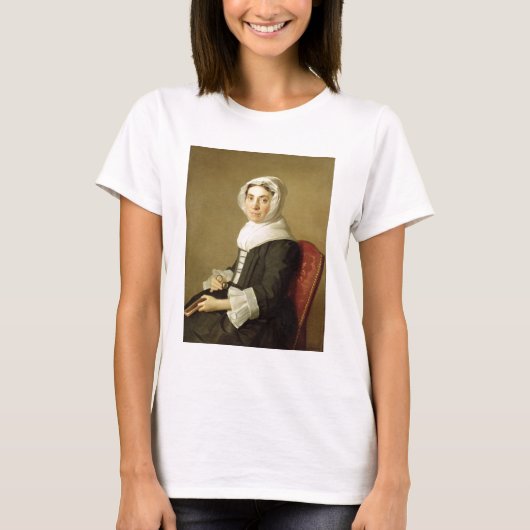 Mary Adam, 1754 (キャンバス油) Tシャツ (正面)