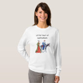 Mary and Joseph to the little town of Bethlehem Tシャツ (正面フル)