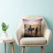 Mary and Joseph Traveling To Bethlehem クッション (椅子)