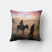 Mary and Joseph Traveling To Bethlehem クッション (裏面)