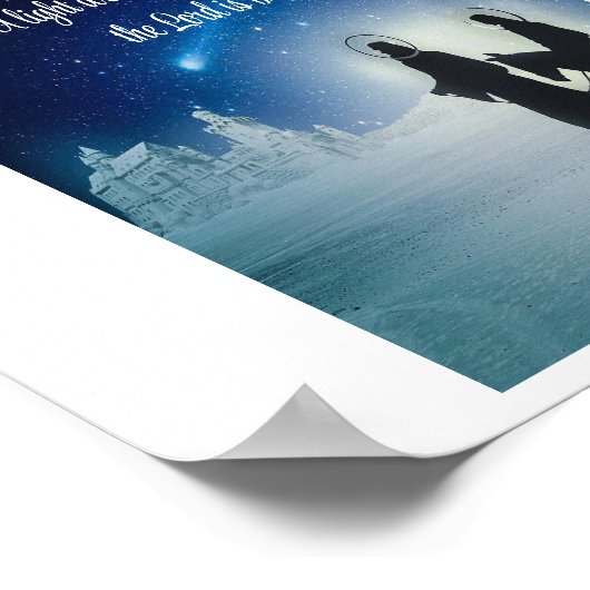 Mary And Joseph's Journey Poster (Matte) ポスター (角)