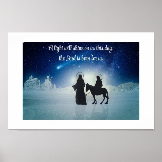 Mary And Joseph's Journey Poster (Matte) ポスター (正面)