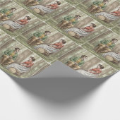 Mary and Tom in "The Other Bennet Sister" ラッピングペーパー (角)