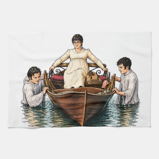 Mary Bennet's Ultimate Boat Ride  キッチンタオル (横)