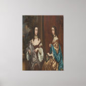 Mary Capel (1630–1715), Later Duchess of Beaufort キャンバスプリント (正面)