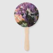 Mary Cassattによる窓の中のライラック ハンドファン (正面)