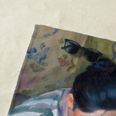 Mary Cassatt – お子様のお風呂 ビーチタオル (インサイチュ)