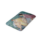 Mary Cassatt – ボートで2人の母親と子供 バスマット (アングル)