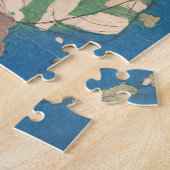 Mary Cassatt – 女性入浴 ジグソーパズル (側面)