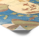 Mary Cassatt – 女性入浴 ポスター (角)