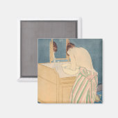 Mary Cassatt – 女性入浴 マグネット (正面/裏面)