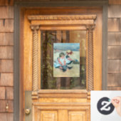 Mary Cassatt – 子供遊ズオンビーチ ウィンドウサイン (ホームデコレーション)