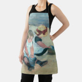 Mary Cassatt – 子供遊ズオンビーチ エプロン (インサイチュ)