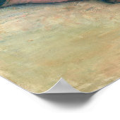 Mary Cassatt – 子供遊ズオンビーチ ポスター (角)