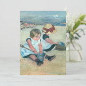 Mary Cassatt – 子供遊ズオンビーチ 招待状 (スタンド正面)