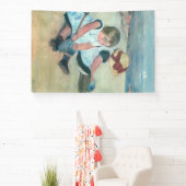 Mary Cassatt – 子供遊ズオンビーチ 横断幕 (インサイチュ)