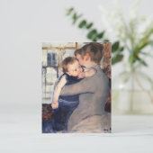 Mary Cassatt – 母子 ポストカード (スタンド正面)