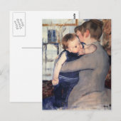 Mary Cassatt – 母子 ポストカード (正面/裏面)