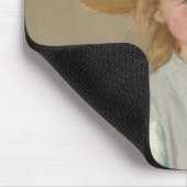 Mary Cassatt – 麦藁帽子の子供 マウスパッド (コーナー)