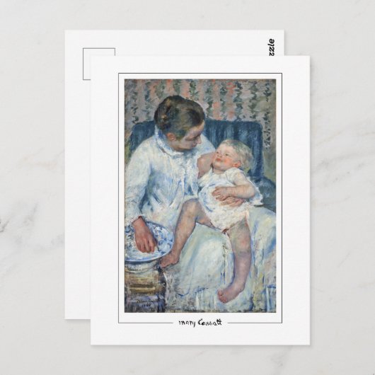 Mary Cassatt #11 -ファインアートはがき ポストカード (正面/裏面)