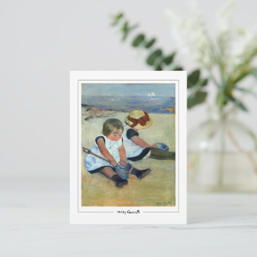 Mary Cassatt #140 -ファインアートはがき ポストカード (スタンド正面)