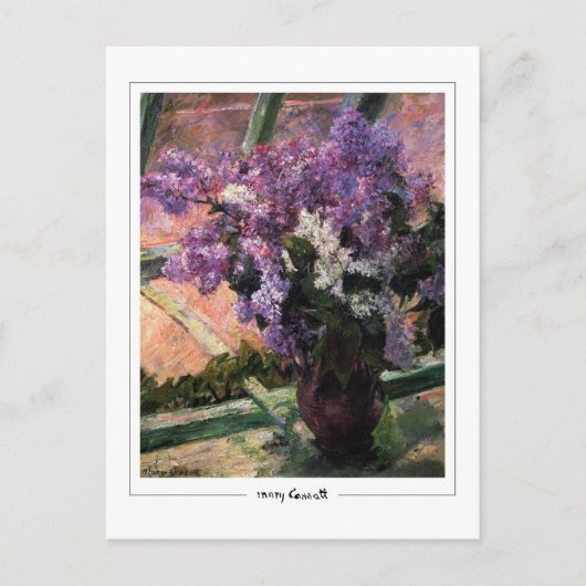 Mary Cassatt #176 -ファインアートはがき ポストカード (正面)