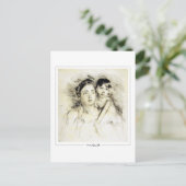 Mary Cassatt #197 -ファインアートはがき ポストカード (スタンド正面)