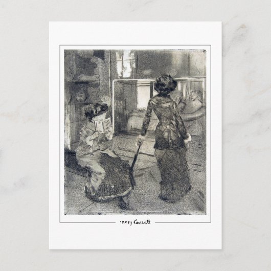 Mary Cassatt #251 -ファインアートはがき ポストカード (正面)