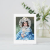 Mary Cassatt #313 -ファインアートはがき ポストカード (スタンド正面)