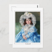 Mary Cassatt #313 -ファインアートはがき ポストカード (正面/裏面)