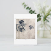 Mary Cassatt #342 -ファインアートはがき ポストカード (スタンド正面)