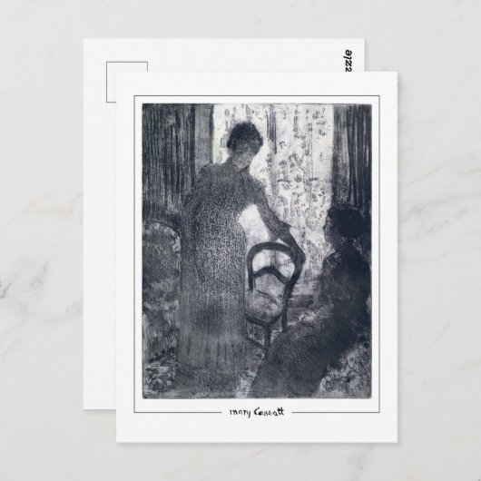 Mary Cassatt #359 -ファインアートはがき ポストカード (正面/裏面)