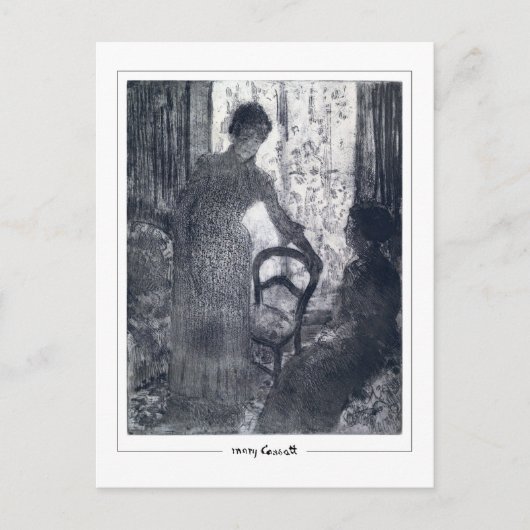 Mary Cassatt #359 -ファインアートはがき ポストカード (正面)