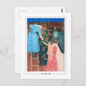 Mary Cassatt #400 -ファインアートはがき ポストカード (正面/裏面)