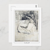 Mary Cassatt #81- -ファインアートはがき ポストカード (正面/裏面)