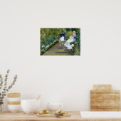 Mary Cassatt - Children in a Garden ポスター (キッチン)